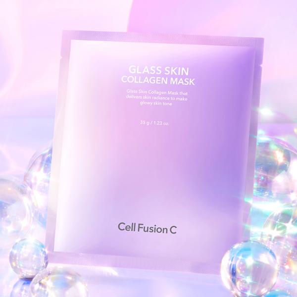 Cell Fusion C Маска с коллагеном Glass Skin 35 г*5 шт.