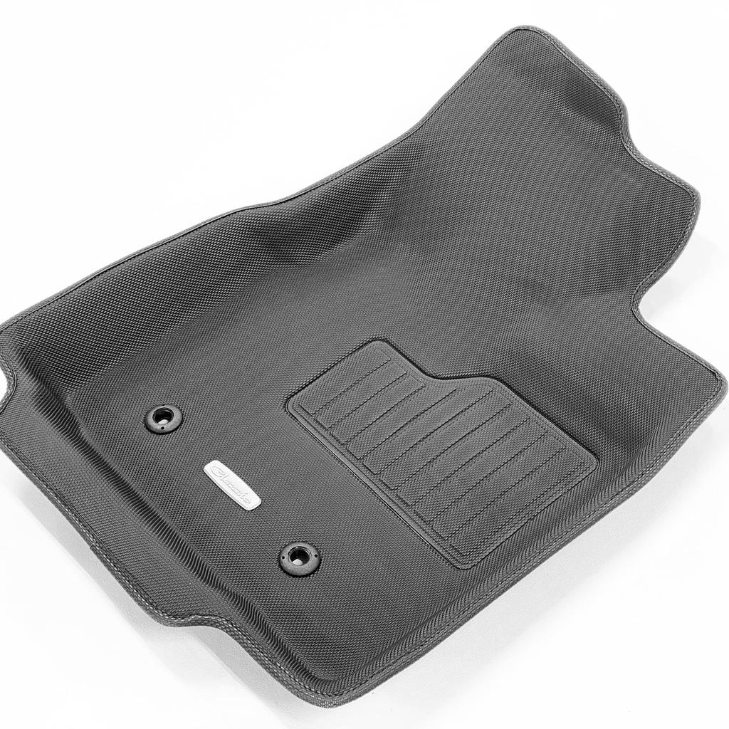 Комплект ковриков Clazzio 3D Type для 1 автомобиля с ворсом 2WD, НОВЫЙ резиновый, черный, R2(2020)/6 ЭД-6541 [5EEDB6541K]