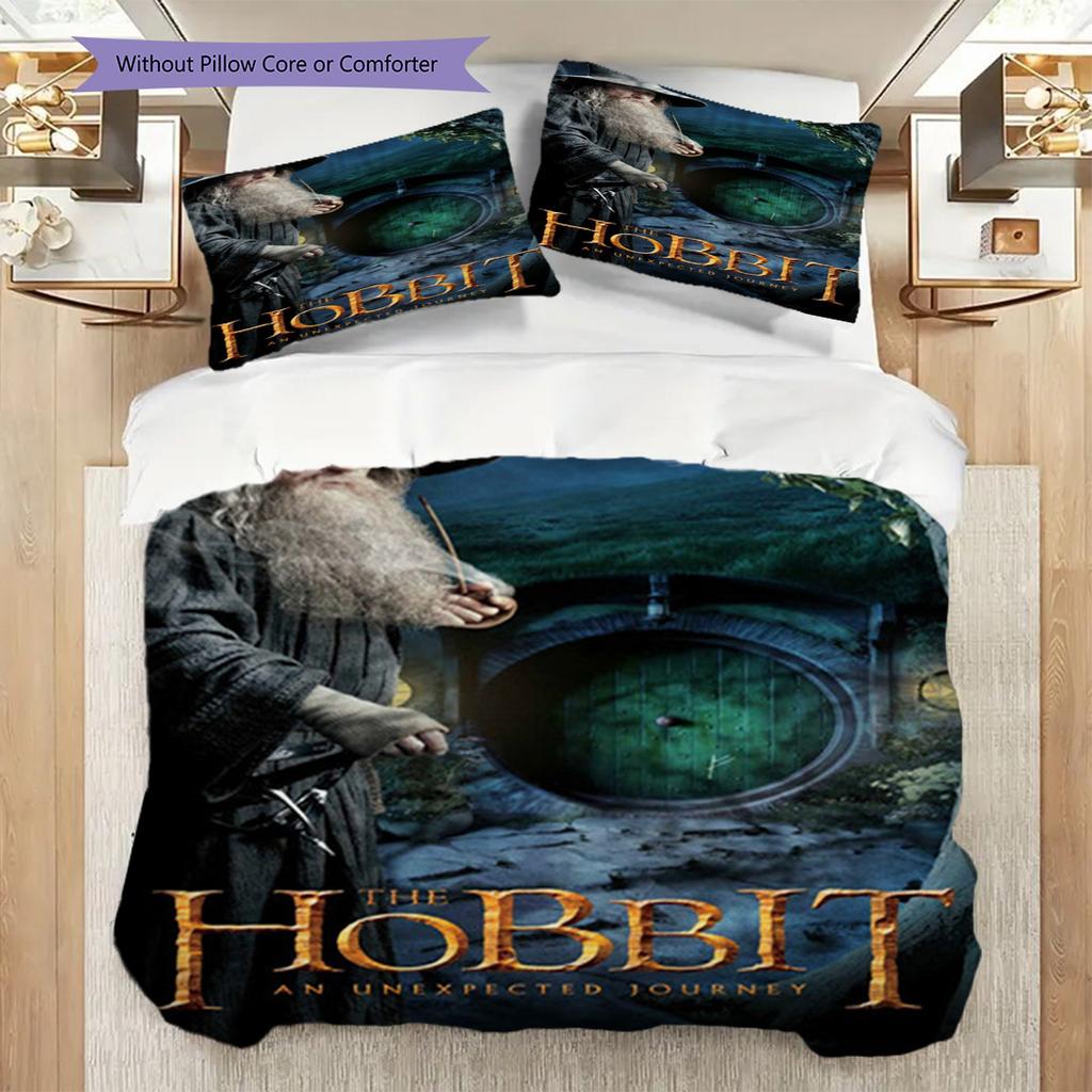 Hobbit Journey Duvet Cover Set Threepiece Set 1 Duvet Cover 2 Pillowcase Without Core Duvet Cover And Pillowcase Soft And Comfortable