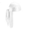 New Men's Long Silky Satin Breathable Turban Hat Wigs Doo Durag Biker Headwrap Chemo Cap Pirate Hat Men Hair Accessories