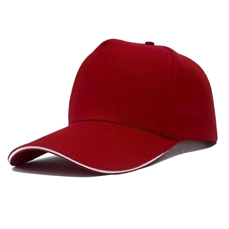 Men Women Cotton Cap With Curved Brim For Sun Protection And Breathability In Outdoor Sports