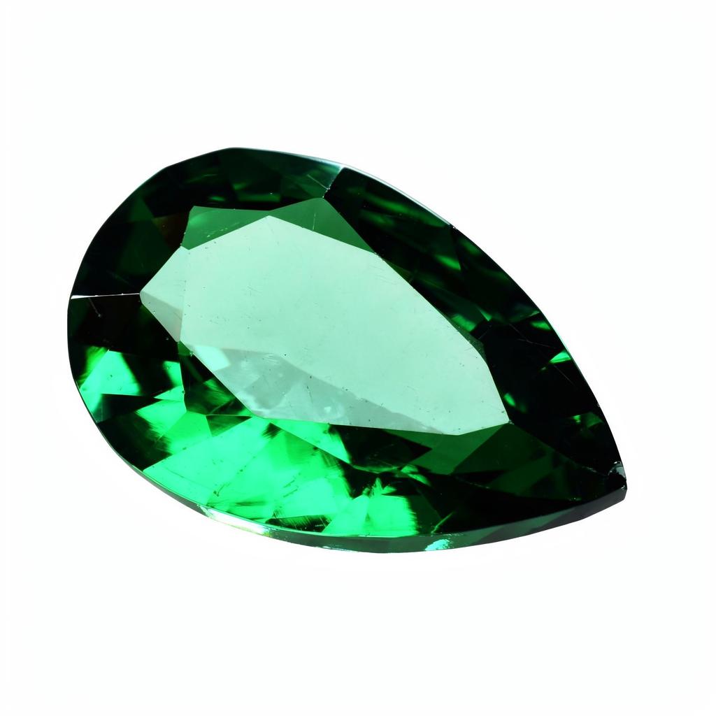 9 Ct Natural Garnet Pear Shape Green Loose Gemstone Making Jewelry