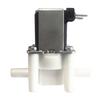 Electric Solenoid for Valve Normally Close Water Solenoid for Valve Plastic Quick Connect for 1/4 In Pipes 12V 24V 220V