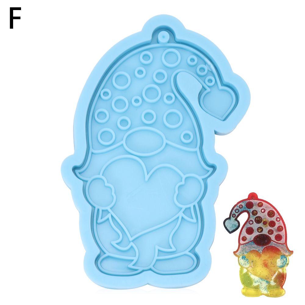 Силиконовые формы для конфет, шоколада, рождественские формы для ключей, формы для садовых эльфов, инструмент для изготовления ювелирных изделий