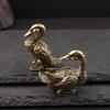 Retro Brass Delicate Duck Figurines Unique Copper Animal Crafts Home Desktop Decorations for Wedding Party Anniversary Day