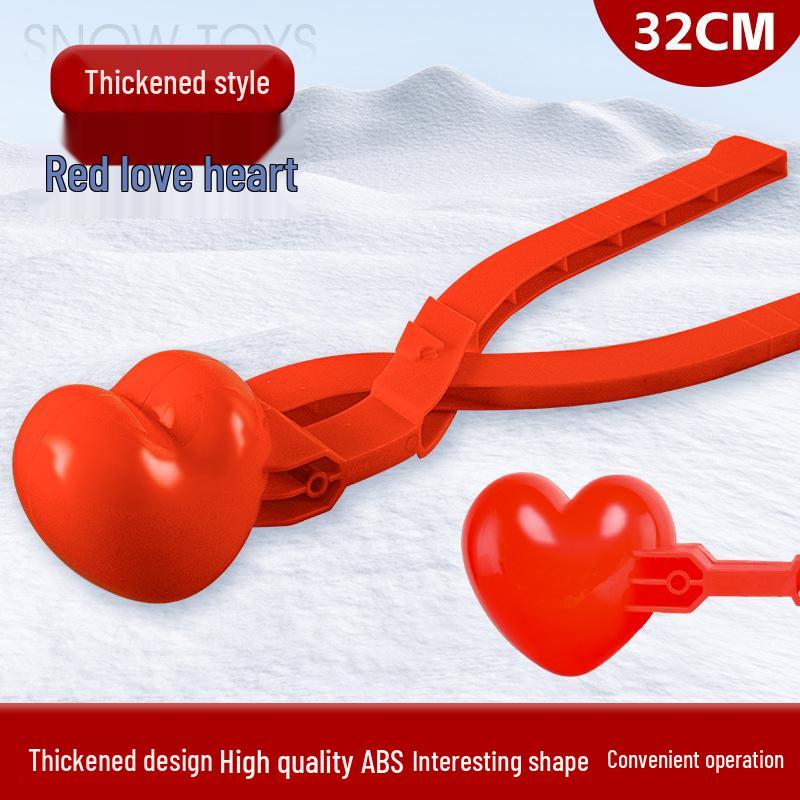 Большой детский клип для лепки снежков в виде утки для игр на открытом воздухе