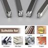 37 Pcs Letter Punch Set Number Stamping Set Stamping Tool For Leather Crafting Jewelry Engraving And Metal Stamping