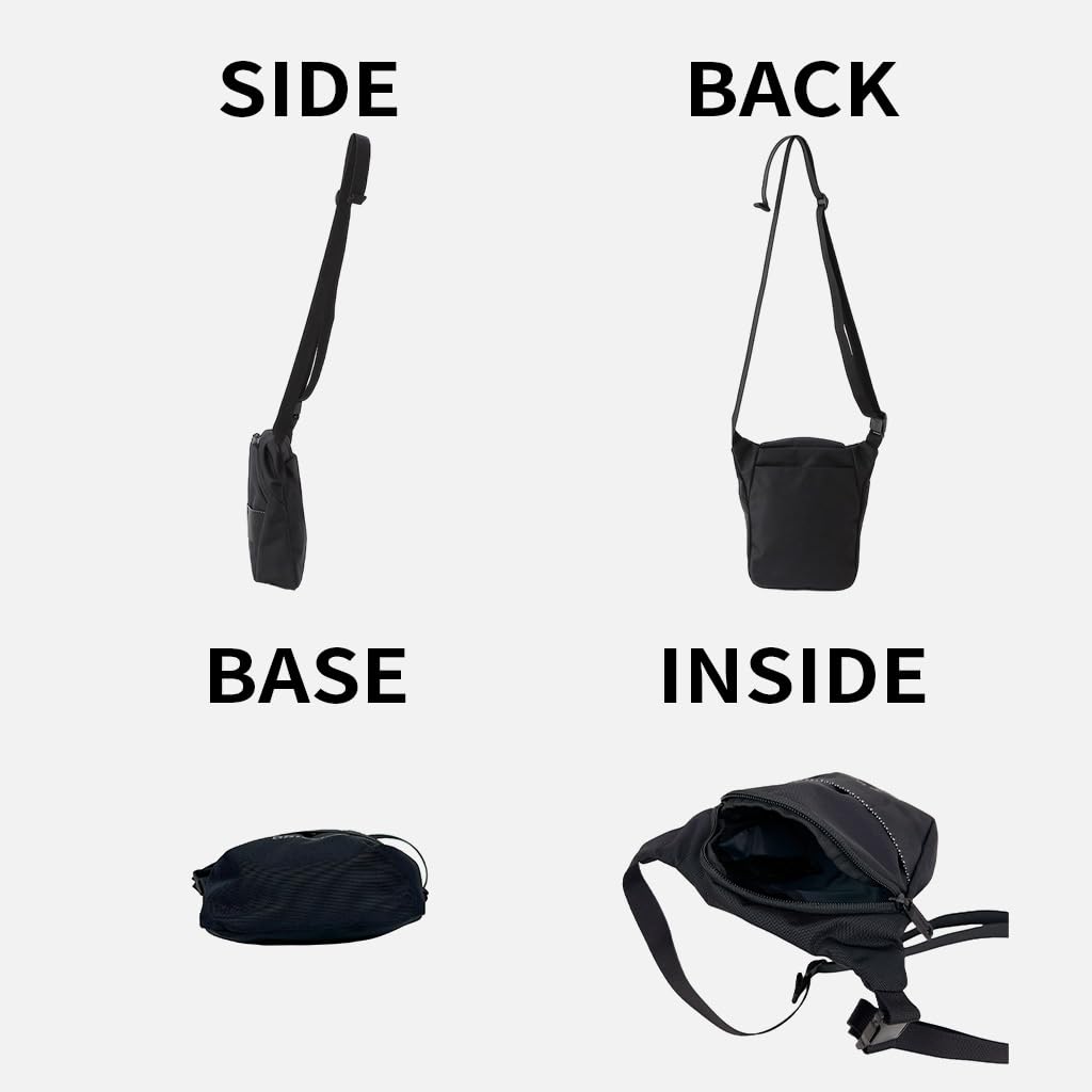 [Брифинг] Сумка через плечо MFC CROSS BODY BAG TALL мужская черная