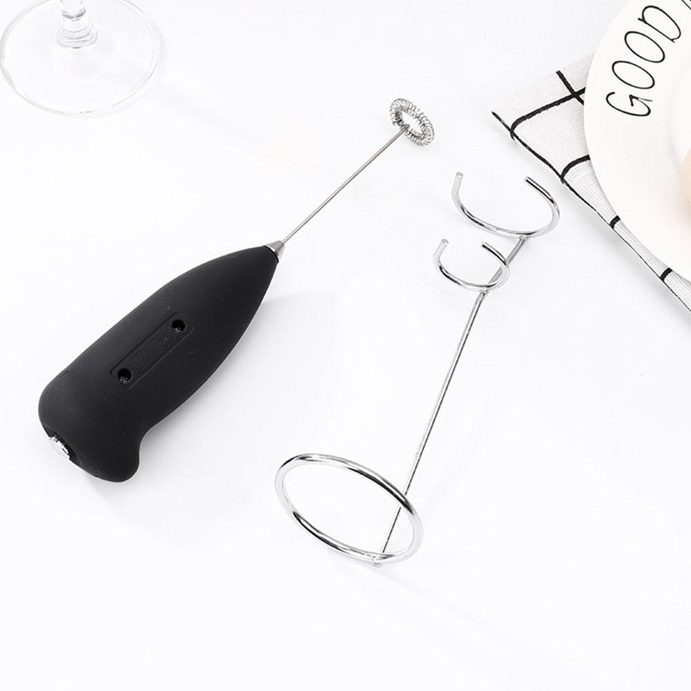 Стальная подставка для взбивания яиц, подставка для кофе, миксер, блендер, ручной держатель, подставка для взбивания W5H0