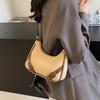 Контрастная цветная сумка подмышкой женская модная сумка весенняя высококачественная простая сумка через плечо повседневные универсальные сумки через плечо