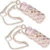 Cotton Rope Hanging Bottle Net Bag Hand-woven Knitting Cup Mesh Bag Wine Bottle Carrier  Cup