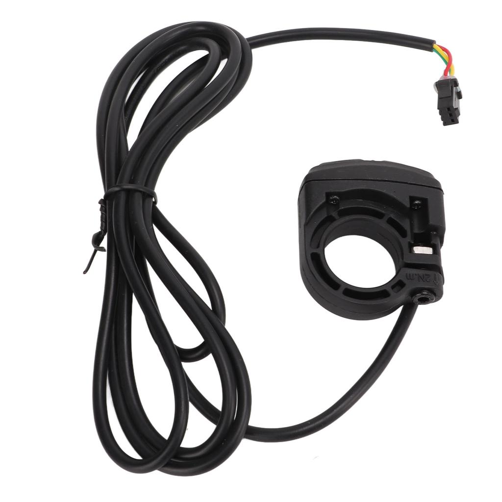 Lamp Horn Switch 2 In 1 Wear Resistant Scooter Switch with Light Adapter Cable for Electric Bike Motorcycle Scooter