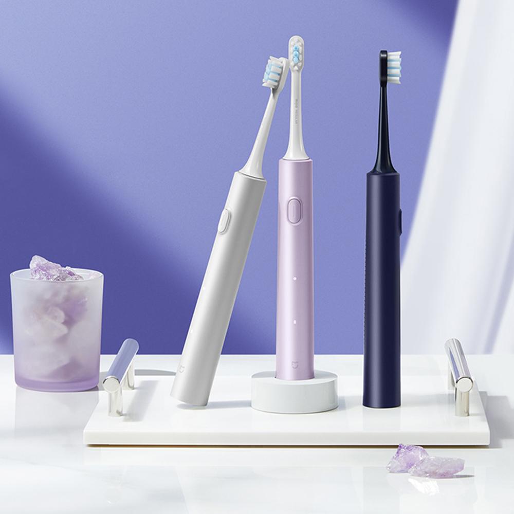 Xiaomi Mijia Sonic Electric Toothbrush T302 IPX8 Waterproof Wireless Charging 4 Brush Head Sonic