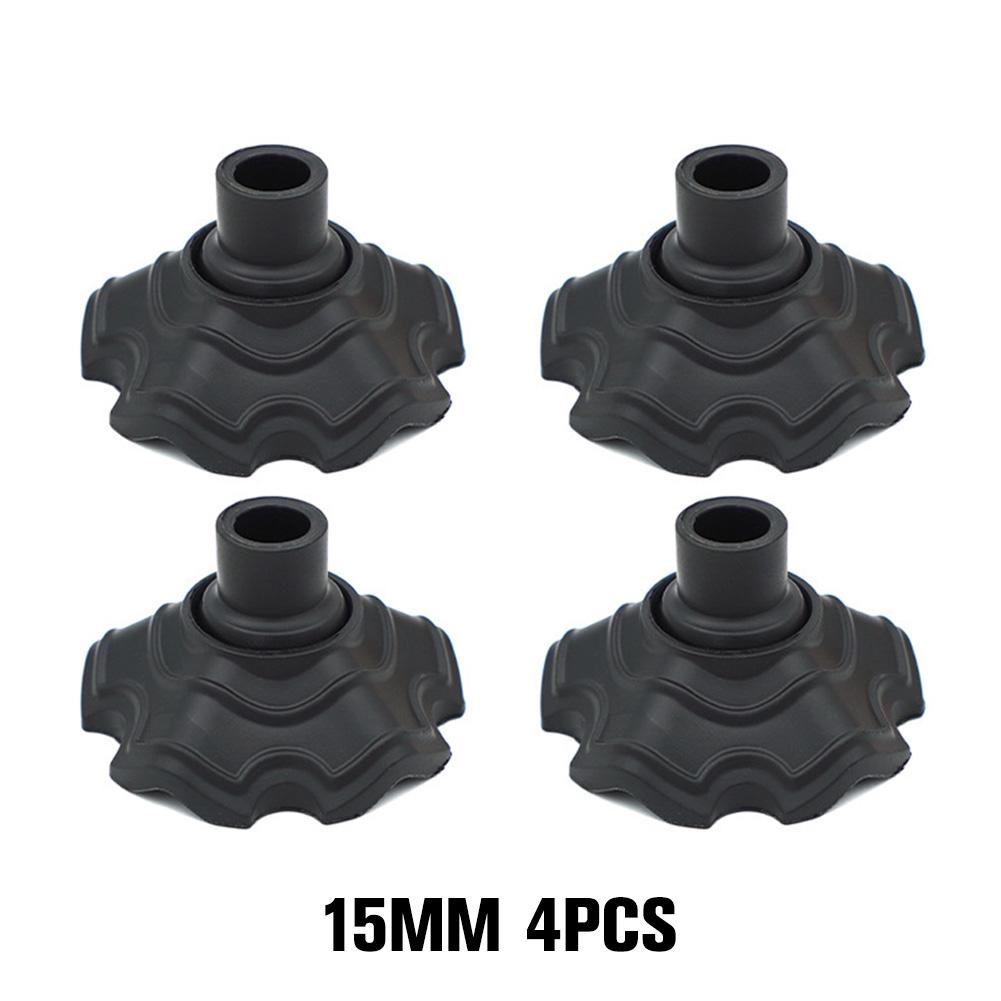 4PCS Outdoor Camping Moon Chair Foot Covers Anti-Slip and Anti-Sink Rotatable Foot Pads Camping Accessories