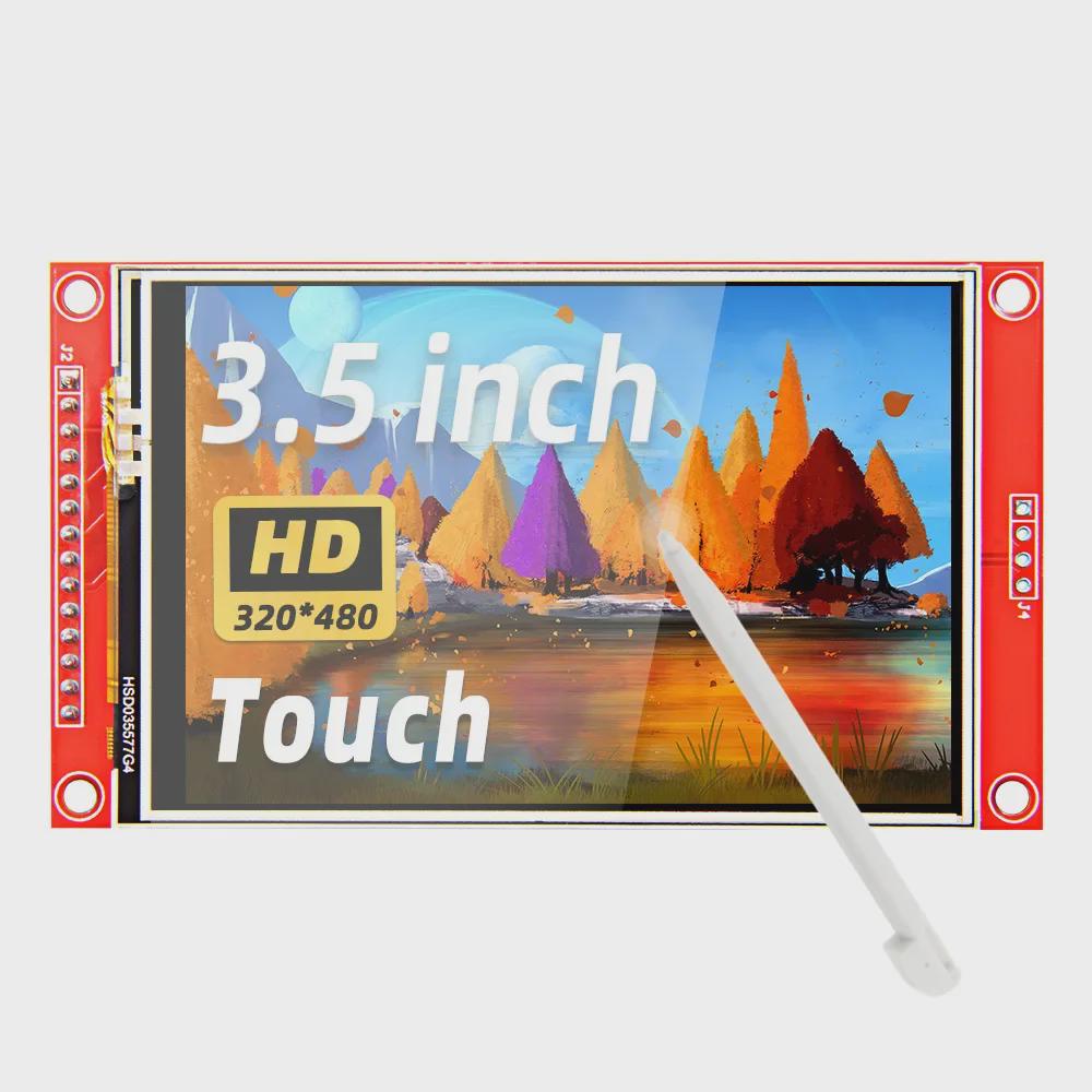 3.5" TFT LCD Screen Module, 480x320 Resolution, SPI Serial Port, ILI9488 HD