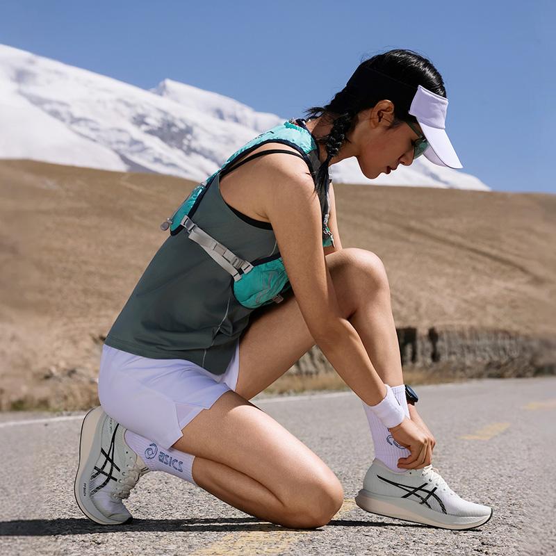 Asics Magic Speed 3.0 Удобные Легкие Низкие Гоночные Кроссовки для Бега Женские кроссовки Синие Черные 1012B957-300