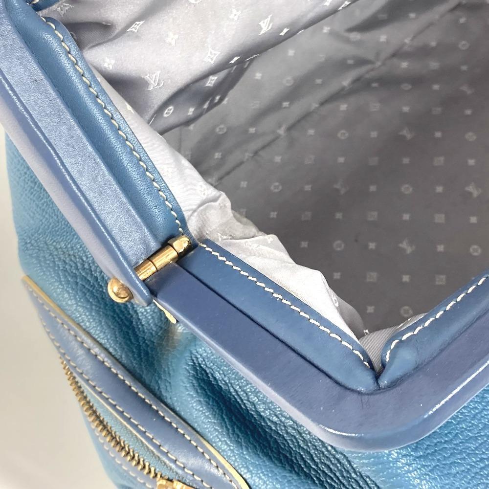Louis Vuitton Suhali Angence New GM Tote Bag Hand Bag Suhari leather blue