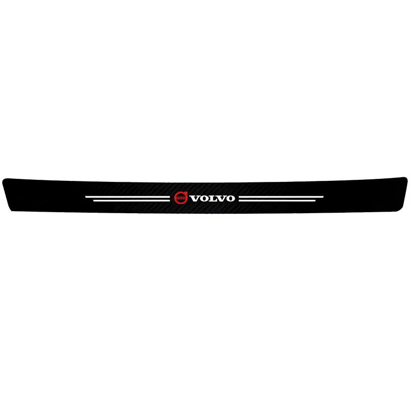 Car Door Sill Scratch Resistent Stickers Threshold Pad For Volvo Rdesign Polestar AWD V50 S60 XC60 S40 XC40 XC90 V60 S80 S90 V90