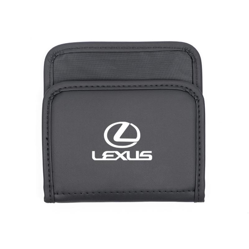 lexus Автомобильный кожаный ящик для хранения Органайзер Сумка Аксессуары Для Lexus F SPORT ES RX NX LS UX LM LX GX LC RZ IS CT GS RC HS SC