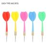 15Pcs Set Needle Tip Darts Barrel Colourful Darts Dart Red Yellow+Green Purple  Blue