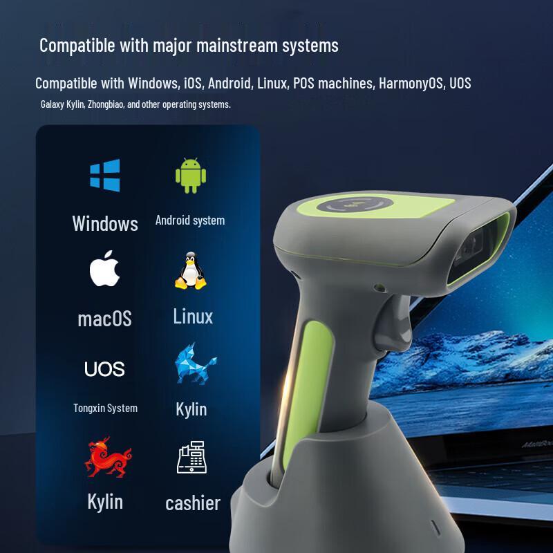 GEPAD GW-2901 Беспроводной промышленный сканер штрих-кодов
