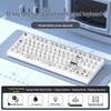 Беспроводная механическая клавиатура OLOEY 87 клавиш, Bluetooth, трехрежимная
