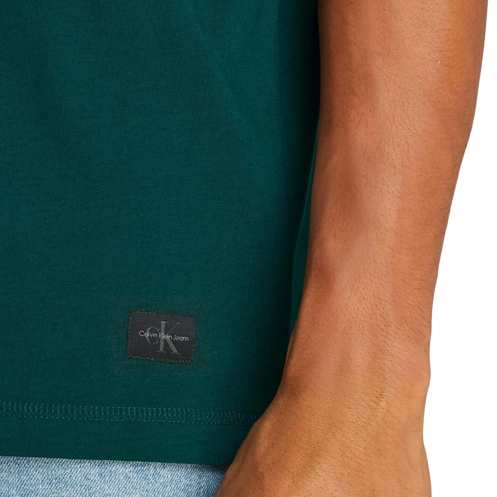 Calvin Klein Mens Woven Label Relaxed Fit T-Shirt