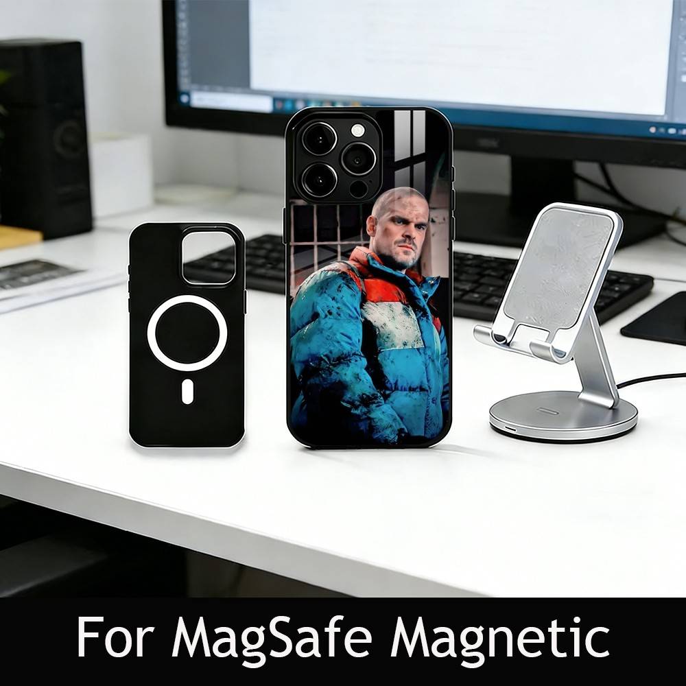 D-Harbour Actor Phone Case For iPhone17,16,15,14,13,12,11 Plus,Pro Magnetic For Magsafe Wireless Charging