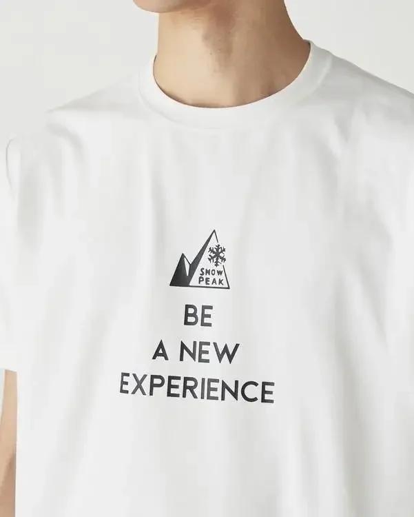 2025 New Simple Design Snow Peak Outdoor T-shirt Men's Cotton Short Sleeve Leisure Comfortable Japanese and Korean Trend Brand