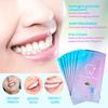 Зубные наклейки Сухие наклейки Отбеливающие наклейки для зубов Набор отбеливающих наклеек Отбеливание Удаление желтых зубов Мягкий, без остатков