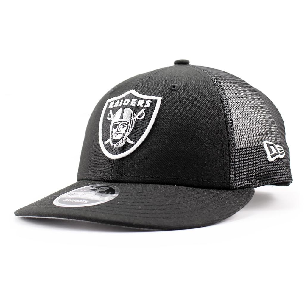 [New Era] Mesh Cap LP9FIFTY Las Vegas Raiders TRUCKER MESH CAP BLACK LAS VEGAS RAIDERS LOW PROFILE SNAPBACK [Used]