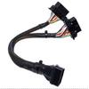 OBD 1 To 2 Extension Cable with Braided Mesh for Kia and Toyota Series