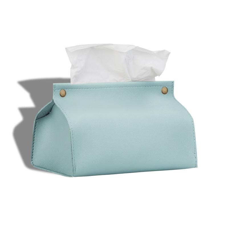 Сумка для салфеток из искусственной кожи, держатель для салфеток, складная коробка для салфеток для дома и офиса, водонепроницаемая, пыленепроницаемая, для хранения всякой всячины в европейском стиле Ontaine