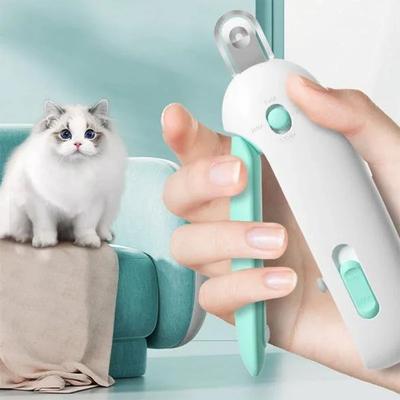 Регулируемые кусачки для ногтей кошек с предохранительным замком, удобная ручка, кусачки для ухода за ногтями домашних животных
