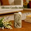 Reusable Silicone Candle Mold 3D Pillar Candle Mold Flower Girl Candle Mold  DIY Crafting