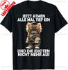Funny Now Breathe All Deep A Cat Lover Casual Tee Cute Animal Shirt for Unisex Women Unisex Casual Cotton Graphic Novelty Top