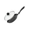 24 Cm Alucast Aluminum Frying Pan and Glass Lid Ref. 9906850