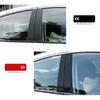 Для Honda Civic 10-го 16-20 Черный рояль Накладки на стойки дверей и окон NEW