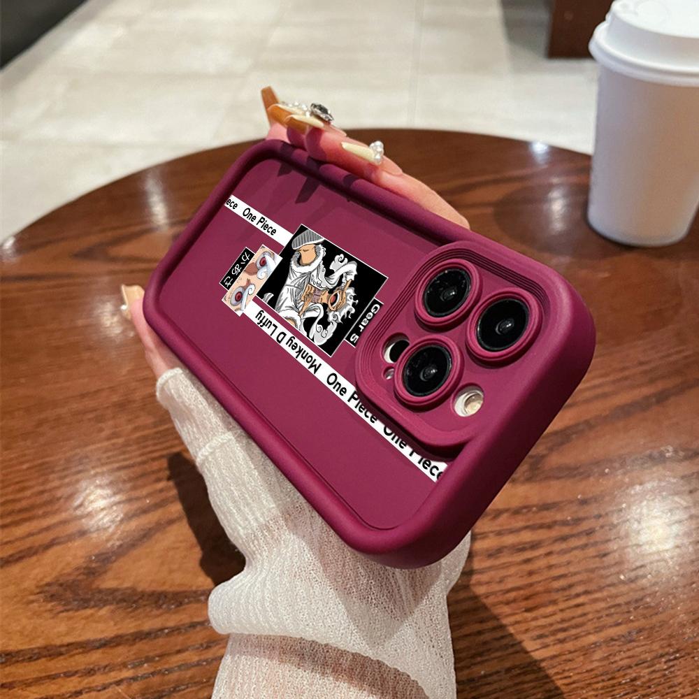 LZ28 One Piece Luffy Gear 5 силиконовый чехол для телефона SamsungA15 A35 S24 S23 Ultra S22 S21 Plus S20 FE A05 A06 A54 A55 A53 A14 M15 противоударный задний чехол