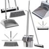 KADAX 3in1 Cleaning Set Sweeping Broom Dustpan Floor Wiper
