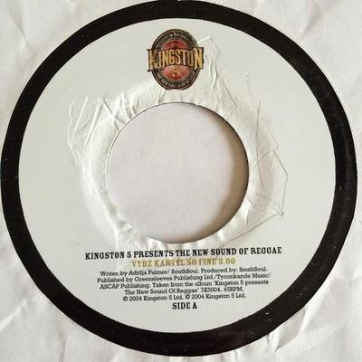 7-дюймовая пластинка VYBZ KARTEL / JUNIOR REID - So Fine / Chalice NONE Кингстон 5 2004 Ямайка Регги, Ска и Даб Б/у