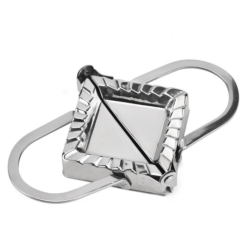 Нержавеющая сталь Пельменница Форма для теста Квадратные формочки для равиоли Инструменты для лепки теста Формы для выпечки из нержавеющей стали