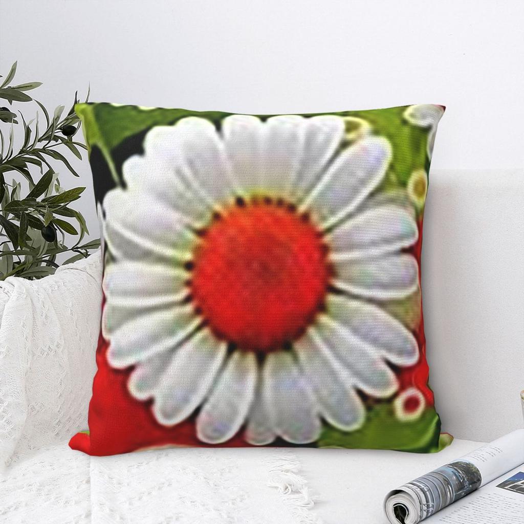 Beautiful Flowers Fashion New Custom Gift Pillowcase Cushion Comfort Throw Pillow Sofa Cushions Used Home Bedroom Living Room