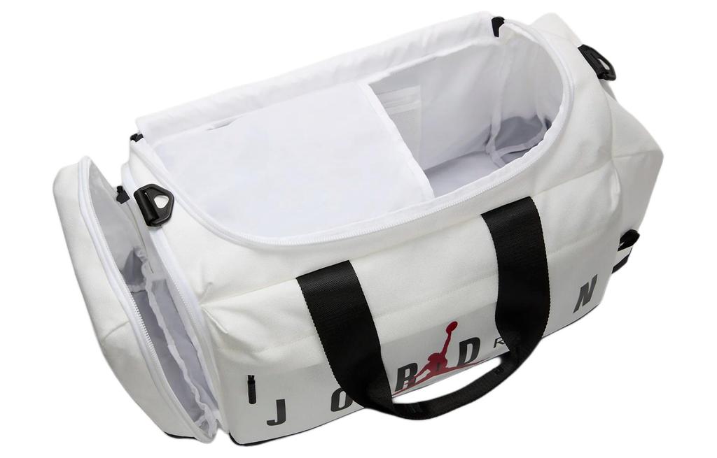 Jordan Polyester Handbag, Shoulder Bag, Crossbody Bag, Travel Bag Unisex White SM0920-001