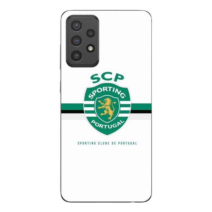 Coque Pour Samsung Galaxy A53 SCP sporting Portugal fond blanc Maniacase