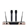 U3 Dual-Microphone Wireless Microphone System for Home KTV Use Wireless Headset Microphone with Lapel Clip
