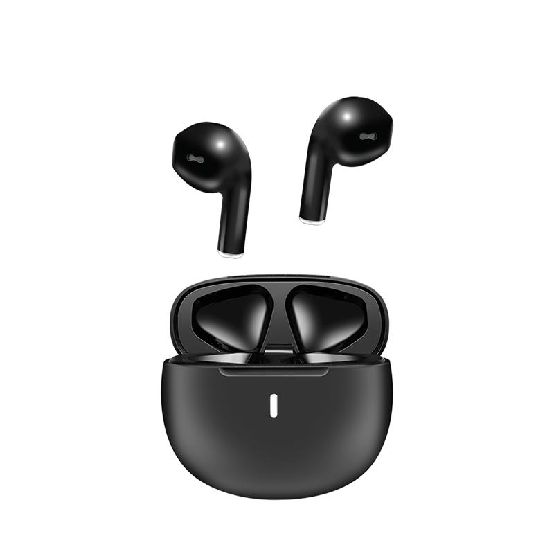 LogiLink BT 5.3 USB-C Wireless TWS Headphones 5h Standby 100h Black