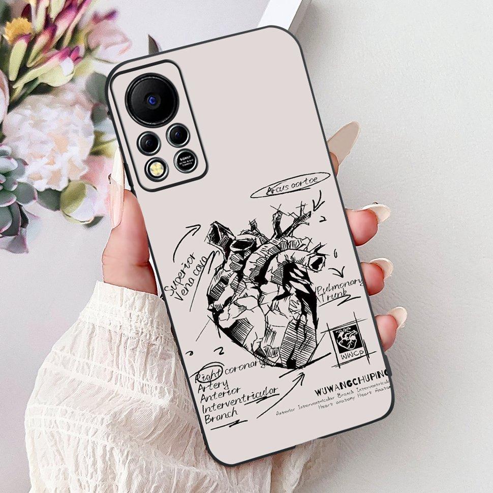 For Infinix Hot 11s NFC Case Cover Silicone Soft Fundas Cute Fashion Back Cover For Infinix Hot 11s 11 s Hot11s NFC Phone Case