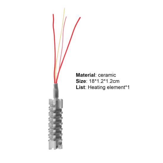 Нагревательный элемент горячего воздуха, 4-проводной нагревательный элемент с контролем температуры, профессиональный нагрев нецифрового дисплея