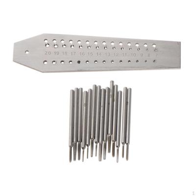 Набор инструментов для ремонта часов Watchmakers Tap & Die, металлический универсальный мужской женский сменный мини-микровинт
